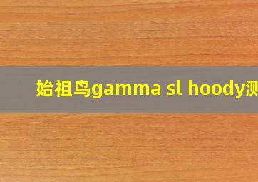 始祖鸟gamma sl hoody测评